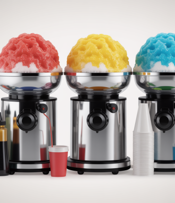 Shave Ice Business Startup Kit: Essential Supplies & Accessories